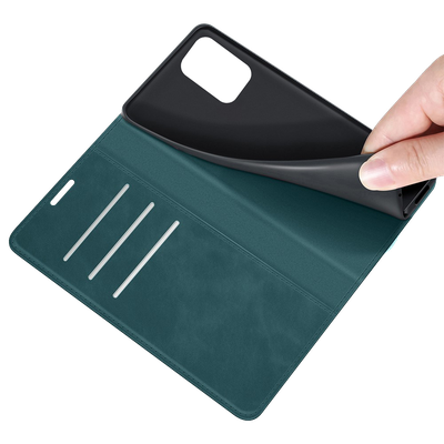 Cazy Wallet Magnetic Hoesje geschikt voor Poco M5s - Groen