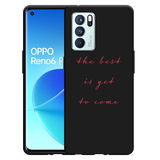 Hoesje Zwart geschikt voor Oppo Reno6 Pro 5G - The Best