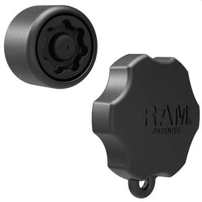 RAM Mounts Pin-Lock Veiligheidsknop voor B-maatsleufarmen