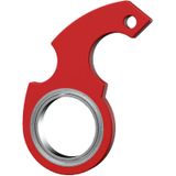 Spinner Sleutelhanger Fidget Ring - Ninja Spinner - Rood