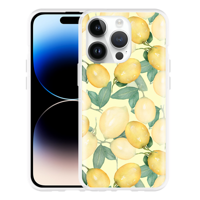Cazy Hoesje geschikt voor iPhone 14 Pro - Lemons