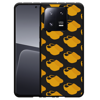 Cazy Hoesje Zwart geschikt voor Xiaomi 13 Pro Klompen