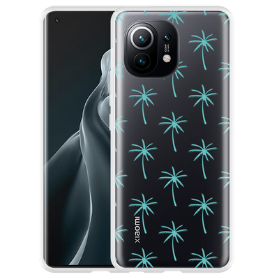 Cazy Hoesje geschikt voor Xiaomi Mi 11 - Palmbomen