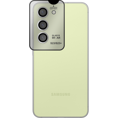 Cazy Tempered Glass Camera Lens Protector geschikt voor Samsung Galaxy S23+ - met Applicator - 2 stuks