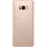 Samsung Hoesje geschikt voor Galaxy S8 Plus - Clear Cover - Roze