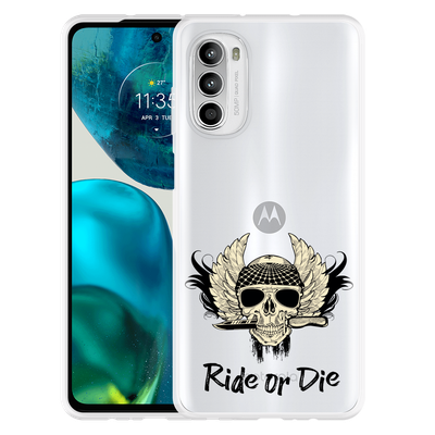 Cazy Hoesje geschikt voor Motorola Moto G52 - Ride or Die