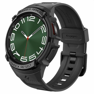 Spigen Rugged Armor Pro Samsung Galaxy Watch6 Classic 47mm (Black) - ACS06488