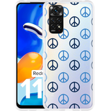 Hoesje geschikt voor Xiaomi Redmi Note 11/11S - Peace