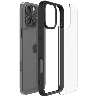 Spigen Hoesje geschikt voor iPhone 16 Pro Max - Ultra Hybrid - Zwart