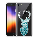 Hoesje geschikt voor iPhone SE 2022 - Art Deco Deer