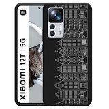Hoesje Zwart geschikt voor Xiaomi 12T/12T Pro - Grachtenpanden I