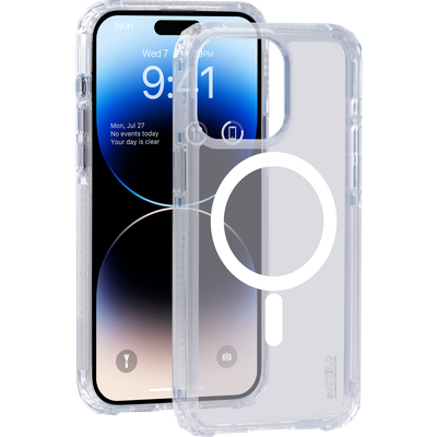 SoSkild Defend Magnetic Case geschikt voor iPhone 15 Pro - Transparant