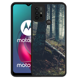 Hardcase hoesje geschikt voor Motorola Moto G10 - Dark Forest