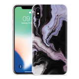 Hoesje geschikt voor iPhone Xs - Liquid Marble