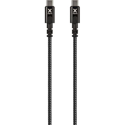 Xtorm USB-C naar USB-C kabel - 100W Power Delivery kabel - 2 meter - Zwart