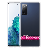 Hoesje geschikt voor Samsung Galaxy S20 FE - OK Boomer