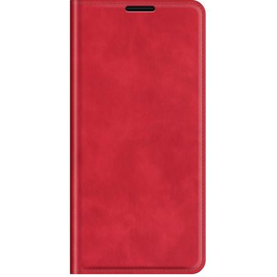 Cazy Wallet Magnetic Hoesje geschikt voor Samsung Galaxy S21 Plus - Rood
