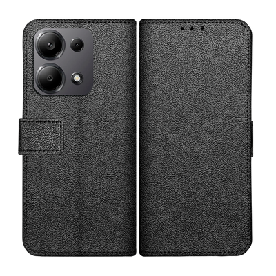 Just in Case Xiaomi Redmi Note 13 Pro 5G Classic Wallet Case - Black
