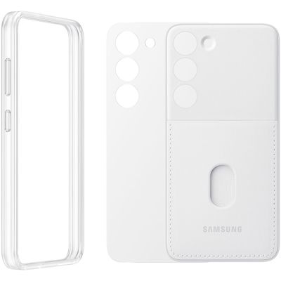 Samsung Galaxy S23+ Hoesje - Samsung Frame Case - Wit