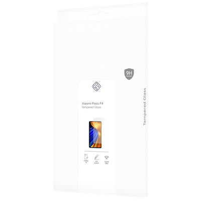 Cazy Tempered Glass Screen Protector geschikt voor Poco F4 - Transparant