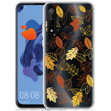 Cazy Hoesje geschikt voor Huawei P20 Lite 2019 - Falling Leaves