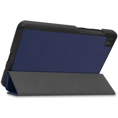 Cazy TriFold Hoes met Auto Slaap/Wake geschikt voor Lenovo Tab M7 Gen 3 - Blauw