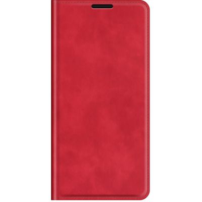 Cazy Wallet Magnetic Hoesje geschikt voor Samsung Galaxy S21 FE - Rood