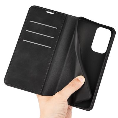 Cazy Wallet Magnetic Hoesje geschikt voor Xiaomi Redmi Note 11 Pro+ - Zwart