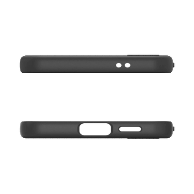 Hoesje geschikt voor Samsung Galaxy S24+ - Spigen Liquid Air Case - Zwart