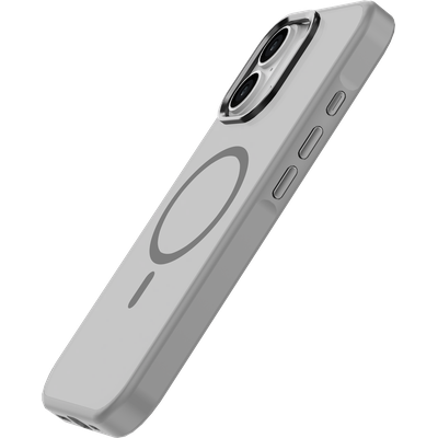 Cazy Hoesje geschikt voor iPhone 16 - Military Grade - geschikt voor Magsafe - Grijs