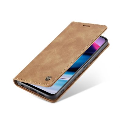 CASEME OnePlus Nord N20 Retro Wallet Case - Brown