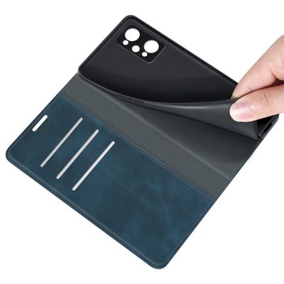 Cazy Wallet Magnetic Hoesje geschikt voor Realme GT Neo 3T - Blauw