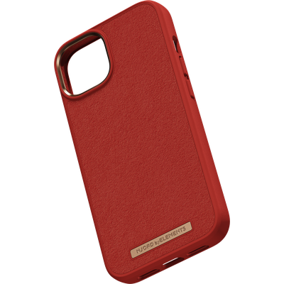 Njord Collections Comfort+ Hoesje geschikt voor iPhone 14 Plus - Gerecycled Materiaal - 2M valbesecherming - Oranje