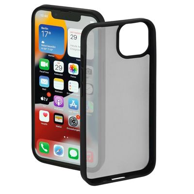 Hama Invisible Cover Hoesje geschikt voor Apple iPhone 13 Mini - Hard Cover - Schokabsorberend - Krasbestendig - Perfecte Pasvorm - Zwart