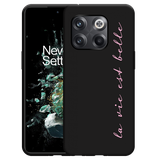 Hoesje Zwart geschikt voor OnePlus 10T - La Vie Est Belle
