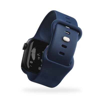 Hama Fantastic Feel polsband geschikt voor Apple Watch 38/40/41mm - Blauw