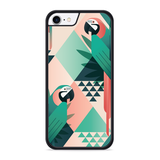Hardcase hoesje geschikt voor iPhone 8 - Exotic Trendy Parrot
