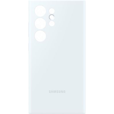 Samsung Galaxy S24 Ultra Hoesje - Samsung Silicone Case - Wit