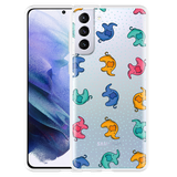 Hoesje geschikt voor Samsung Galaxy S21 Plus - Happy Elephant