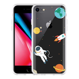 Hoesje geschikt voor iPhone 8 - Astronaut