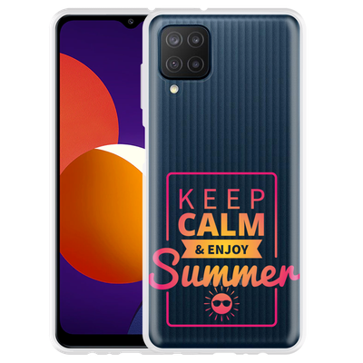 Cazy Hoesje geschikt voor Samsung Galaxy M12 - Summer Time