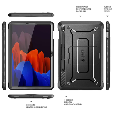 Supcase Samsung Galaxy Tab S9 Unicorn Beetle Pro Case (Black)