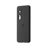 OnePlus Hoesje geschikt voor OnePlus Nord CE 4 Lite - Sandstone Bumper Case - Zwart