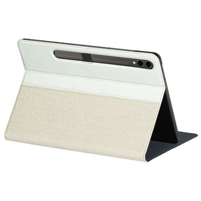 Gecko Covers Easy-Click Eco Hoes geschikt voor Samsung Galaxy Tab S9 / S9 FE - Auto Slaap/Waak - Kickstand - Zand