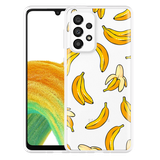 Hoesje geschikt voor Samsung Galaxy A33 - Banana