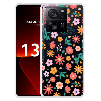 Cazy Hoesje geschikt voor Xiaomi 13T/13T Pro Always have flowers