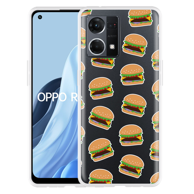 Cazy Hoesje geschikt voor Oppo Reno 7 - Burgers