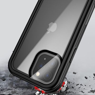 Cazy Waterdicht Hoesje geschikt voor iPhone 12 Mini - Zwart