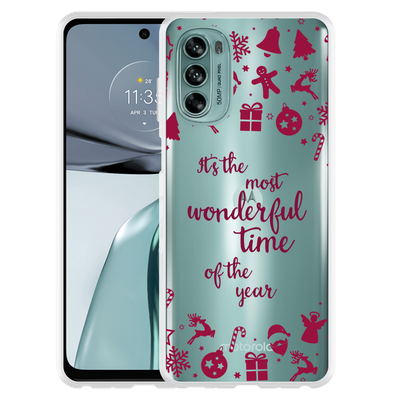 Cazy Hoesje geschikt voor Motorola Moto G62 5G - Most Wonderful Time