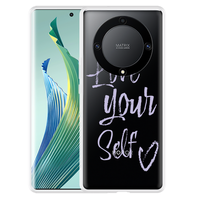 Cazy Hoesje geschikt voor Honor Magic5 Lite Love Yourself